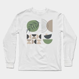 Geometric ornament. Boho style Long Sleeve T-Shirt